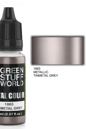 Green Stuff World Metal Color - Tinmetal Grey - modelbouw Must-Have