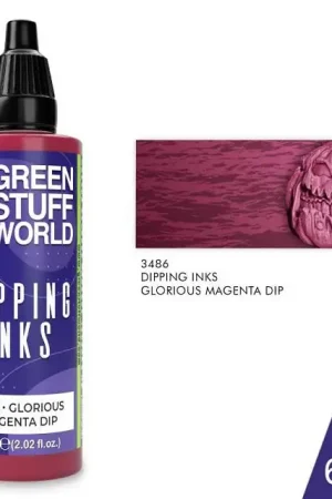 Green Stuff World Dipping Inks - Glorious Magenta Dip 60Ml - modelbouw Gecertificeerd