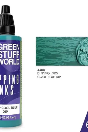Voordeelprijs Green Stuff World Dipping Inks - Cool Blue Dip 60Ml - modelbouw