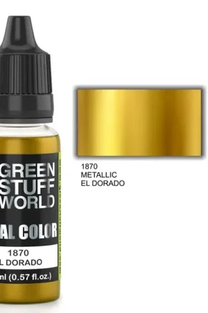 Green Stuff World Metal Color - El Dorado - modelbouw Dagaanbieding