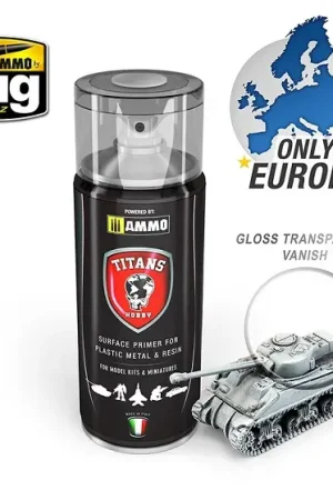 Bestel Nu Titans hobby GLOSS TRANSPARENT VARNISH - 400ML