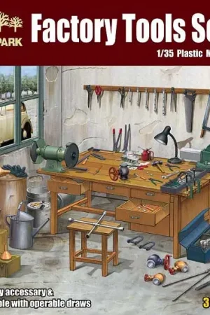 Fabrieksprijs Diopark 1:35 Factory Tools Set I - modelbouw