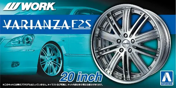Betrouwbaar Aoshima 1:24 #50 WORK VARIANZA F2S 20" - modelbouw