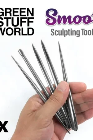 Koop Vandaag Green stuff world SMOOTH SCULPTING TOOLS SET 5PCS - modelbouw
