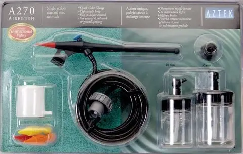 Alleen Vandaag Aztek airbrush A270 fijne single-action airbrush