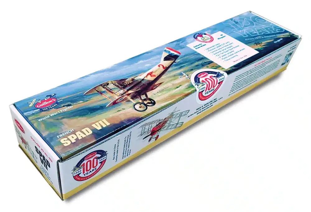 Guillows Spad VII - houten modelbouw vliegtuig Must-Have