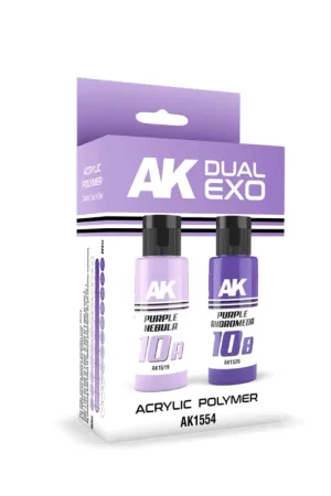 Beste Prijs Ak Interactive Purple Nebula And Purple Andromeda Dual Exo - modelbouw