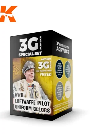 Uitverkoop Ak Interactive Wwii Luftwaffe Uniform Colors 3G - modelbouw