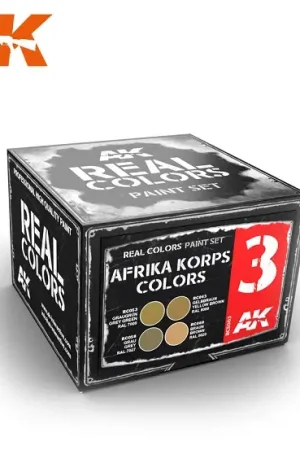 Hoge Kwaliteit Ak Interactive Afrika Korps Colors Set - modelbouw