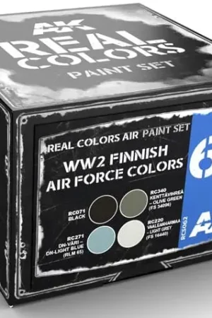Populair Ak Interactive Wwii Finnish Airforce Colors Set - modelbouw