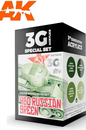 Gratis Retour Ak Interactive 4Bo Russian Green Mod 3G - modelbouw