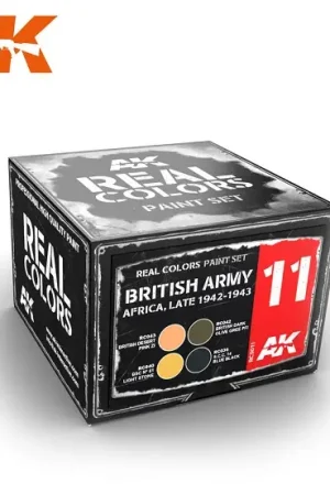 Ak Interactive British Army Africa Late 1942-43 Set - modelbouw Direct Verzonden