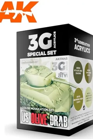 Ak Interactive Us Olive Drab Modulation 3G - modelbouw Express Levering