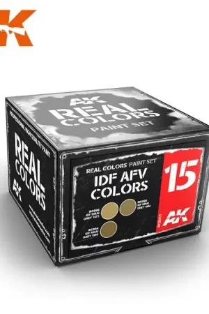 Direct Beschikbaar Ak Interactive Idf Afv Colors Set - modelbouw