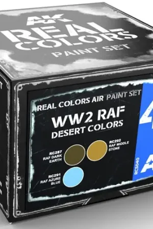 Ak Interactive Wwii Raf Desert Colors Set - modelbouw Finale Uitverkoop