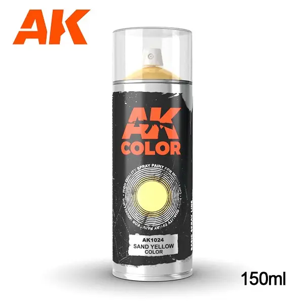 Ak Interactive Sand Yellow Color Spray 150Ml - modelbouw Tijdelijk Beschikbaar