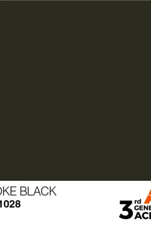 Betrouwbaar Ak Interactive 3Rd Generation - Smoke Black - modelbouw