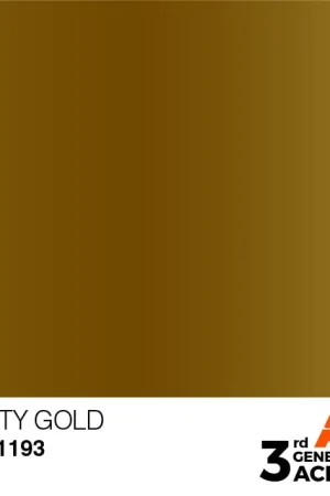 Gereduceerde Prijs Ak Interactive 3Rd Generation - Rusty Gold - modelbouw