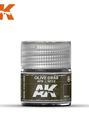 Populair Ak Interactive Olive Drab N9 And N22 10Ml - modelbouw