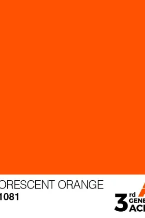 Rechtstreeks Van De Fabrikant Ak Interactive 3Rd Generation - Fluorescent Orange - modelbouw