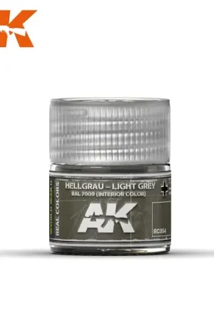 Gecertificeerd Ak Interactive Hellgrau Light Grey Ral 7009 Interior Color 10Ml - modelbouw