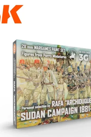 Ak Interactive Signature Set - Rafa "Archiduque" - Sudan Campaign 1881-1899 - modelbouw Bestel Nu