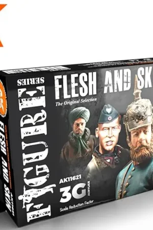 Ak Interactive Flesh And Skin Colors 3G - modelbouw Lage Prijs
