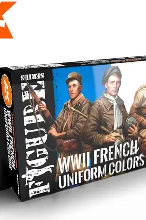 Ak Interactive French Uniform Colors 3G - modelbouw Gratis Retour