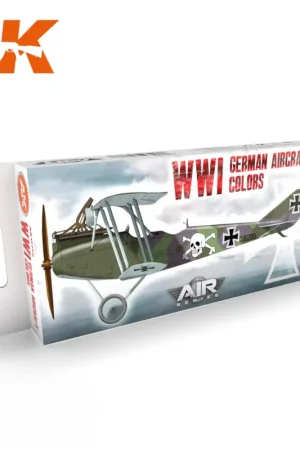 Ak Interactive Wwi German Aircraft Colors Set 3G - modelbouw Dagaanbieding