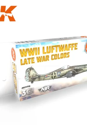 Ak Interactive Wwii Luftwaffe Late War Colors Set 3G - modelbouw Must-Have
