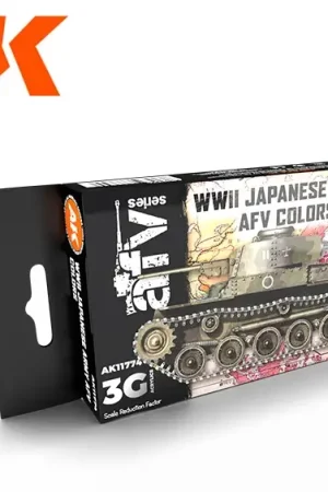 Ak Interactive Wwii Japanese Army Afv Colors Set - modelbouw Veilige Betaling