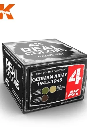 Ak Interactive German Army 1943-45 Colors Set - modelbouw Koop Vandaag