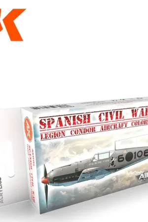 Laatste Versie Ak Interactive Spanish Civil War Legion Condor Aircraft Colors - modelbouw