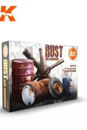 Finale Uitverkoop Ak Interactive Rust And Abandoned Color Set - modelbouw