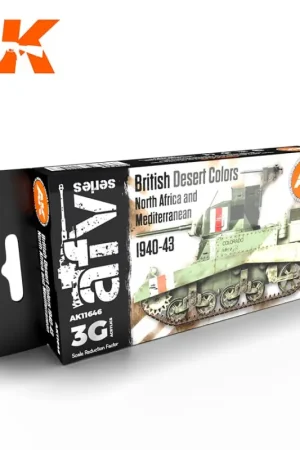 Betaalbaar Ak Interactive British Desert Colors North Africa And Mediterranen 1940-4 - modelbouw