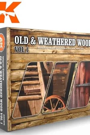 Ak Interactive Old And Weathered Wood Vol 1 - modelbouw Lage Prijs
