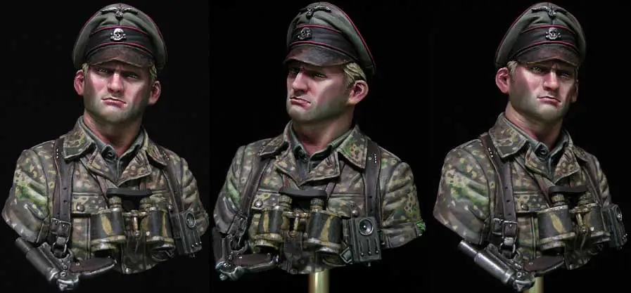 Beperkt Aanbod Young Miniatures 1:10 German Waffen Ss Officer 1944 - modelbouw