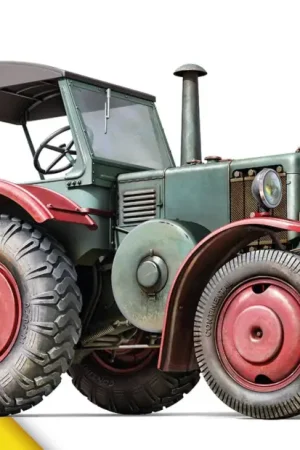 Hete Deal MiniArt 1:24 German Tractor D8506 w/Roof - modelbouw