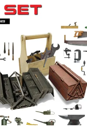 Populair Miniart 1:35 Tool Set - modelbouw