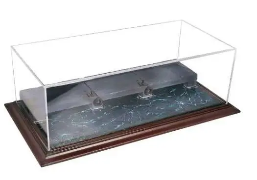 Korting Atlantic 1:43 1:50 Diorama Based Display Case. Model "Harbour" - modelbouw