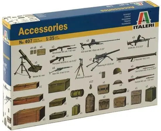 Dagaanbieding Italeri 1:35 Accessories - modelbouw