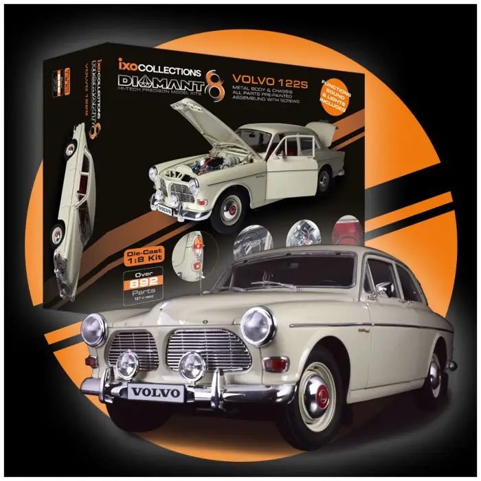 Ixo Collections 1:8 Volvo 122S Amazon #IXO-001 Voordeelprijs
