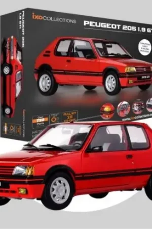Ixo Collections 1:8 Peugeot 205 Gti 1.9 metalen bouwdoos Dagaanbieding