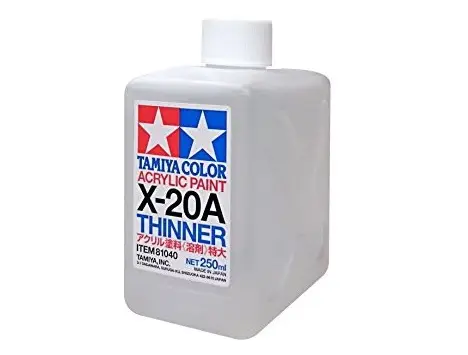 Laatste Kans Tamiya X-20A Acrylic Thinner (250Ml) - modelbouw