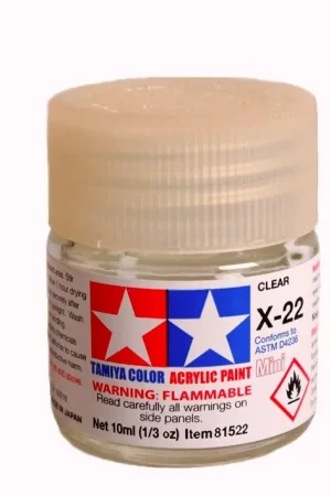 Tijdelijk Beschikbaar Tamiya X-22 Clear Gloss (23Ml) - modelbouw