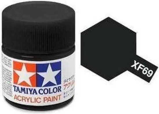 Tamiya Xf-69 Flat Nato Black (23Ml) - modelbouw Rechtstreeks Van De Fabrikant