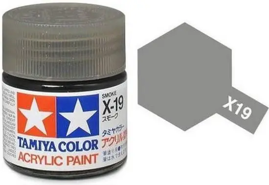 Speciale Aanbieding Tamiya X-19 Gloss Smoke (23Ml) - modelbouw