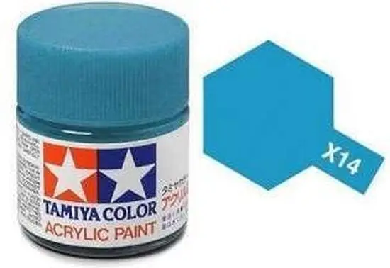 Rechtstreeks Van De Fabrikant Tamiya X-14 Sky Blue (23Ml) - modelbouw