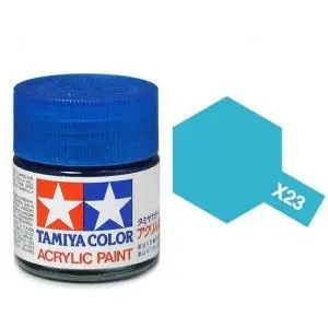 Tamiya X-23 Gloss Clear Bleu (23Ml) - modelbouw Exclusieve Aanbieding