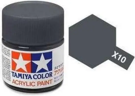 Tamiya X-10 Gun Metal (23Ml) - modelbouw Favoriet